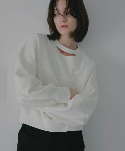 MOON SLIT SWEAT TOPS（スウェット）｜MANOF（マノフ）のファッション