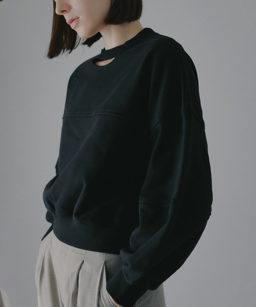MOON SLIT SWEAT TOPS（スウェット）｜MANOF（マノフ）のファッション