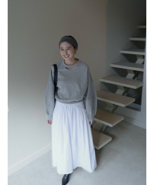 MOON SLIT SWEAT TOPS（スウェット）｜MANOF（マノフ）のファッション