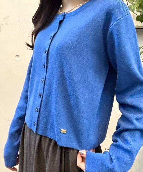 abahouse mavie（アバハウスマヴィ）の「ショートカーディガン（カーディガン/ボレロ・レディース・ブルー/ブラック/ホワイト/レッド・フリー）」の21枚目の写真