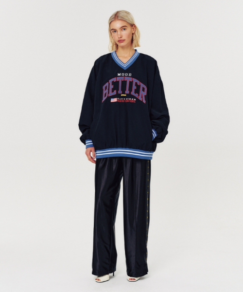 MOODBETTER(ムード ベター)の「LOGO NYLON JERSEY CHARCOAL(Tシャツ/カットソー・レディース・その他・FREE)」の2枚目の写真