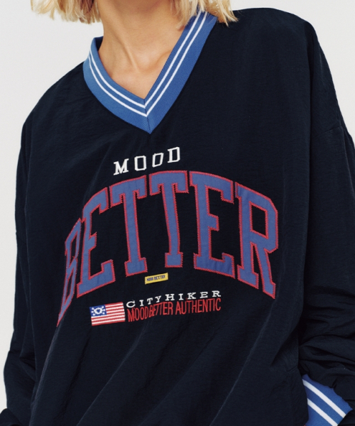 MOODBETTER(ムード ベター)の「LOGO NYLON JERSEY CHARCOAL(Tシャツ/カットソー・レディース・その他・FREE)」の5枚目の写真