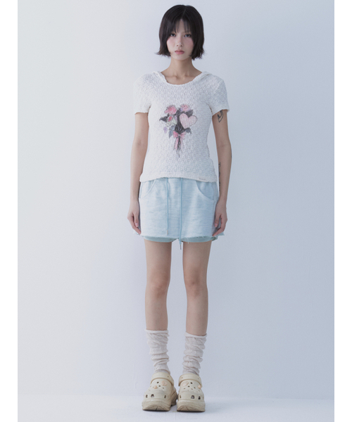 SETSETSET(セットセットセット)の「ヘイズ スカートパンツ ミント(その他パンツ・レディース・その他・ONE SIZE)」の3枚目の写真