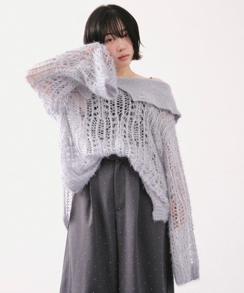 loin nuitシアーレイヤードカラートップス loin nuit tシャツ sheer layered color tops / シアーレイヤード