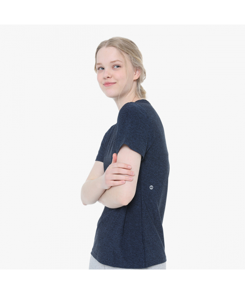 MO SPORTS(モースポーツ)の「モソフトTシャツ レディース(ネイビー)(Tシャツ/カットソー・レディース・その他・M/S)」の5枚目の写真