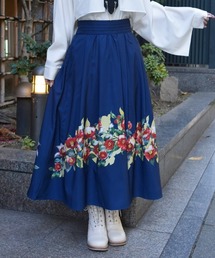 axes femme | 椿柄スカート(スカート)