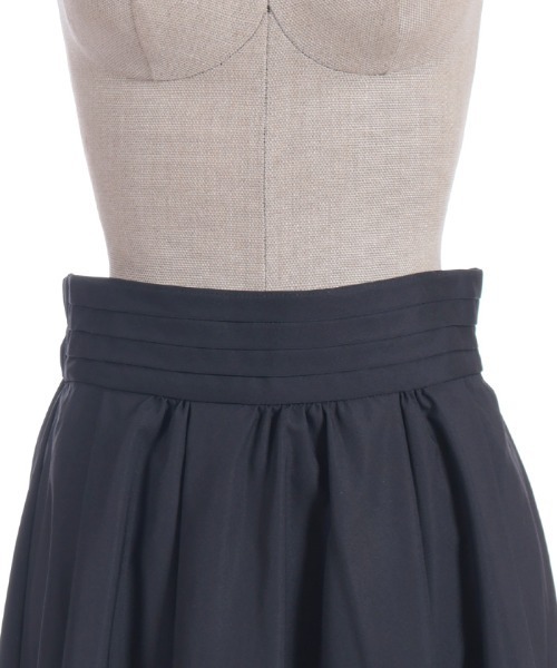 axes femme（アクシーズファム）の「椿柄スカート（スカート・レディース・ブラック/ネイビー・FREE）」の5枚目の写真