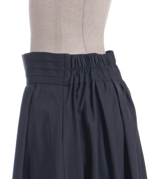 axes femme（アクシーズファム）の「椿柄スカート（スカート・レディース・ブラック/ネイビー・FREE）」の3枚目の写真