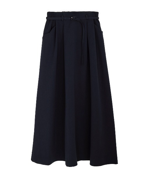 Ameri（アメリ）の「BELT SET TUCK FLARE SKIRT（スカート）」 - WEAR