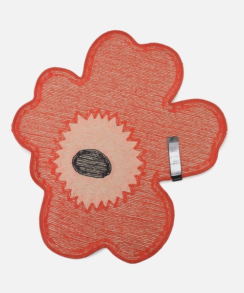 marimekko（マリメッコ）の「Unikko / Bath mat 73x74（バス/トイレグッズ・レディース・レッド・FREE）」の2枚目の写真