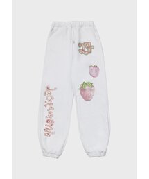 LACEREMONIE（ラセレモニー）の「EMA x LCM SWEATPANTS / WHITE（スウェットパンツ）」