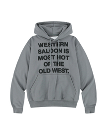 TYPO HOODIE GREY