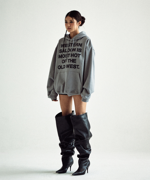 THEVINYLHOUSE(ザバイニルハウス)の「TYPO HOODIE GREY(パーカー・メンズ・その他・M/L/S)」の15枚目の写真