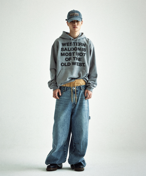 THEVINYLHOUSE(ザバイニルハウス)の「TYPO HOODIE GREY(パーカー・メンズ・その他・M/L/S)」の5枚目の写真