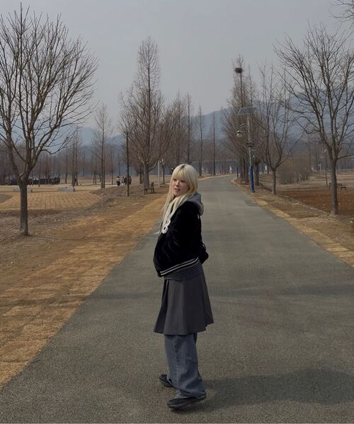 THEVINYLHOUSE(ザバイニルハウス)の「TYPO HOODIE GREY(パーカー・メンズ・その他・M/L/S)」の8枚目の写真