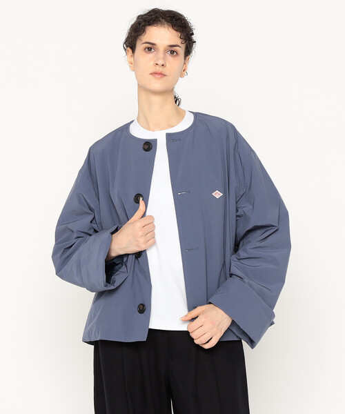 Women's Insulation Collarless Wide Jacket（ノーカラージャケット