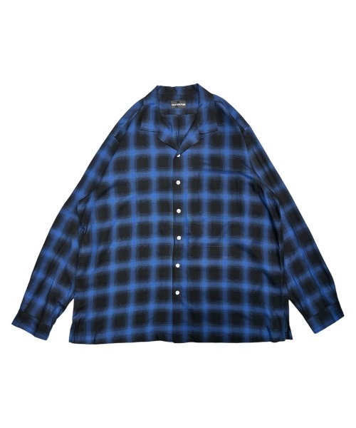 cotton pan(コットンパン)の「COTTON PAN L/S オンブレシャツ (SOHO)(シャツ/ブラウス・メンズ・ブルー系その他/ブラック・3/2)」の7枚目の写真