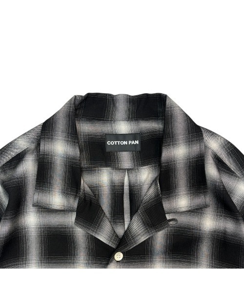 cotton pan(コットンパン)の「COTTON PAN L/S オンブレシャツ (SOHO)(シャツ/ブラウス・メンズ・ブルー系その他/ブラック・3/2)」の8枚目の写真