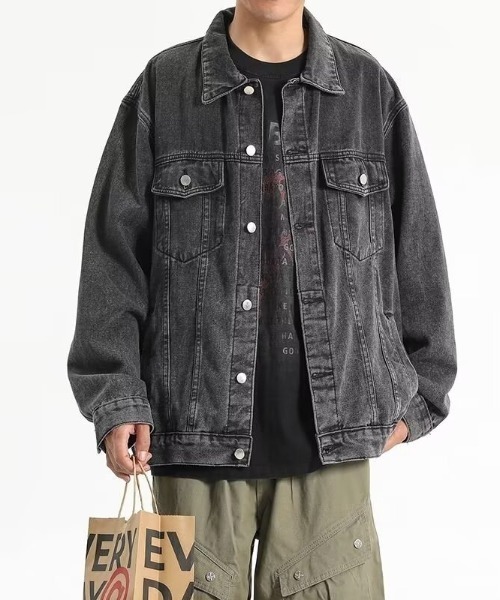 セール】DYSTOPIA DENIMユーズド加工デニムジャケット（デニム