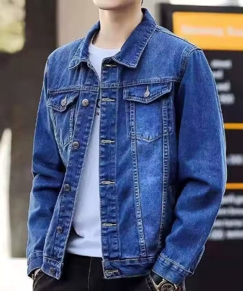 SHIBUYA Zy.(シブヤジー)の「DYSTOPIA DENIMユーズド加工デニムジャケット(デニムジャケット・メンズ・ブラック/ダークグレー/ブルー・XL/L/M)」の6枚目の写真