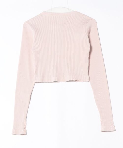 DC(ディーシー)の「DC/ディーシー 26 WS TELECO SHORT LS LLT261312(Tシャツ/カットソー・レディース・ライトピンク/マルチ/ホワイト×ブラック/ブラック×ホワイト/スミクロ・M)」の18枚目の写真