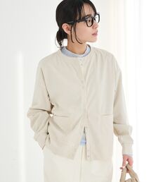 リングドットボタンカーディガン
