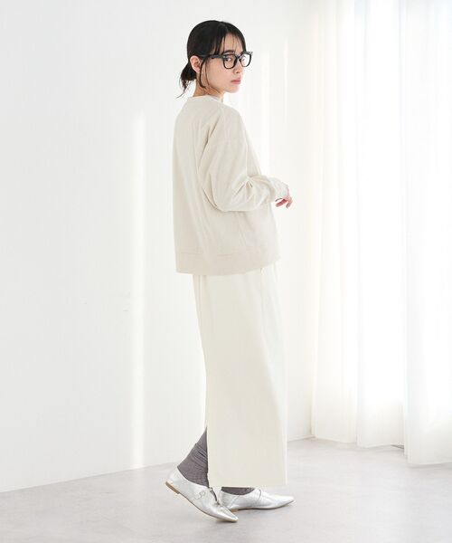 CRAFT STANDARD BOUTIQUE(クラフトスタンダードブティック)の「リングドットボタンカーディガン(カーディガン/ボレロ・レディース・ブラウン/ピンク/グレー/アイボリー・FREE)」の11枚目の写真