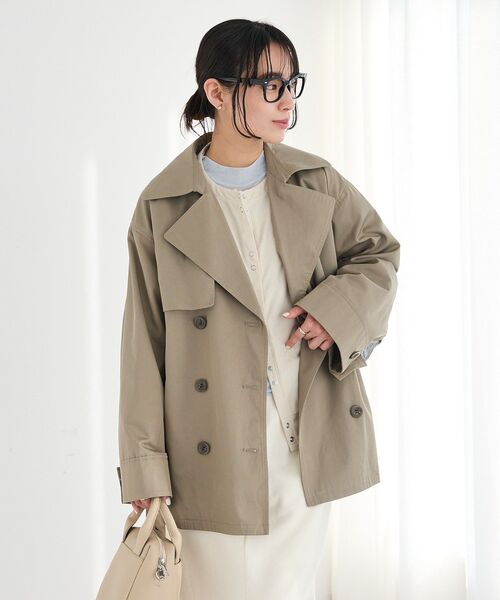 CRAFT STANDARD BOUTIQUE(クラフトスタンダードブティック)の「リングドットボタンカーディガン(カーディガン/ボレロ・レディース・ブラウン/ピンク/グレー/アイボリー・FREE)」の13枚目の写真