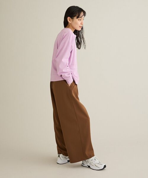CRAFT STANDARD BOUTIQUE(クラフトスタンダードブティック)の「リングドットボタンカーディガン(カーディガン/ボレロ・レディース・ブラウン/ピンク/グレー/アイボリー・FREE)」の18枚目の写真