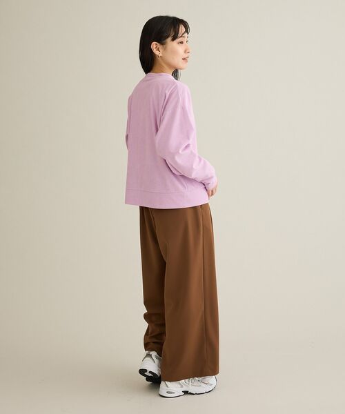 CRAFT STANDARD BOUTIQUE(クラフトスタンダードブティック)の「リングドットボタンカーディガン(カーディガン/ボレロ・レディース・ブラウン/ピンク/グレー/アイボリー・FREE)」の19枚目の写真