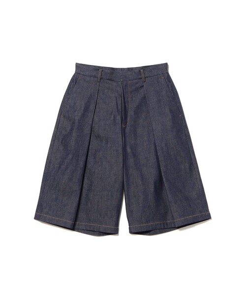 FUTURE ARCHIVE(フューチャーアーカイブ)の「FUTURE ARCHIVE / One Tuck Denim Shorts(その他パンツ・メンズ・インディゴブルー・MEDIUM)」の6枚目の写真