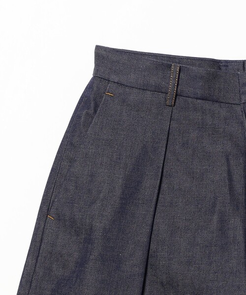 FUTURE ARCHIVE(フューチャーアーカイブ)の「FUTURE ARCHIVE / One Tuck Denim Shorts(その他パンツ・メンズ・インディゴブルー・MEDIUM)」の7枚目の写真