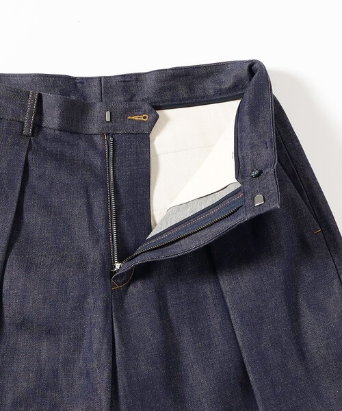 FUTURE ARCHIVE(フューチャーアーカイブ)の「FUTURE ARCHIVE / One Tuck Denim Shorts(その他パンツ・メンズ・インディゴブルー・MEDIUM)」の8枚目の写真