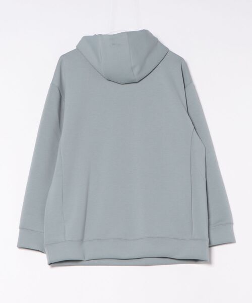 TAKA-Q（タカキュー）の「【ストレッチ イージーケア】タカキュー ソフトダンボール プルパーカー（パーカー・メンズ・ライトグレー/ベージュ/ブラック/サックスブルー・MEDIUM/LARGE/X-LARGE）」の5枚目の写真