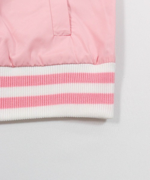 archivio(アルチビオ)の「<LADIES>前後異素材ジップベスト(ベスト・レディース・ピンク/ネイビー/ホワイト・L/M/S)」の18枚目の写真