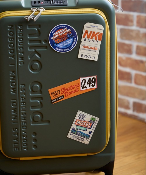 niko and...(ニコアンド)の「トラベルモチーフステッカー(ステッカー/テープ・レディース・その他1/その他2/その他3/その他4・XX-SMALL)」の8枚目の写真