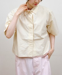 MEYAME/メヤメ レーススキッパーブラウス LACE SKIPPER BLOUSE（シャツ
