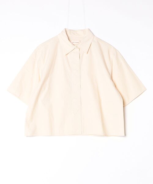 MEYAME(メヤメ)の「MEYAME/メヤメ フライフロントハーフスリーブシャツ FRY FRONT HALF SLEEVE SHIRTS(シャツ/ブラウス・レディース・クリーム/ピンク・FREE)」の12枚目の写真