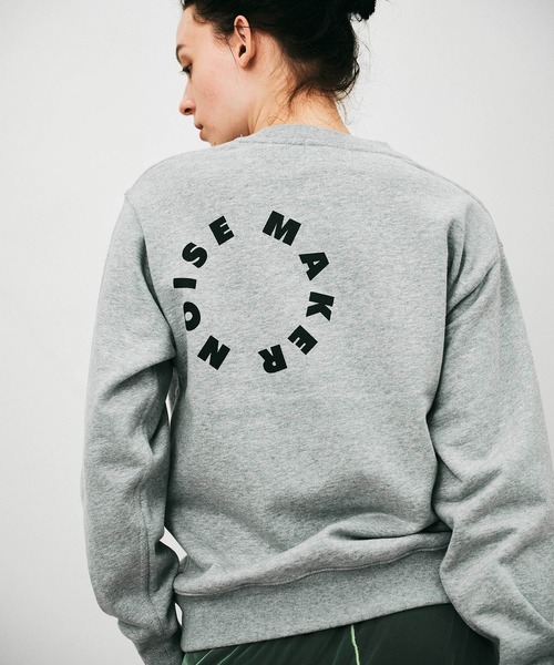 NOISE MAKER(ノイズメーカー)の「サークルロゴオーバーサイズスウェット(スウェット・レディース・ミックスグレー/ブラック・XS/M/S)」の2枚目の写真