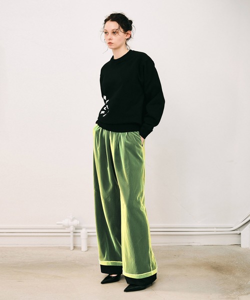 NOISE MAKER(ノイズメーカー)の「サークルロゴオーバーサイズスウェット(スウェット・レディース・ミックスグレー/ブラック・XS/M/S)」の3枚目の写真