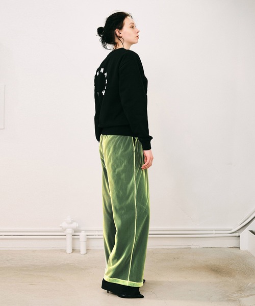 NOISE MAKER(ノイズメーカー)の「サークルロゴオーバーサイズスウェット(スウェット・レディース・ミックスグレー/ブラック・XS/M/S)」の6枚目の写真