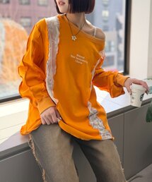 Tシャツ/カットソー（オレンジ/橙色系）ファッション通販 - ZOZOTOWN