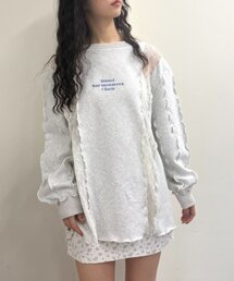 w closet | レースメロウスウェット(Tシャツ/カットソー)