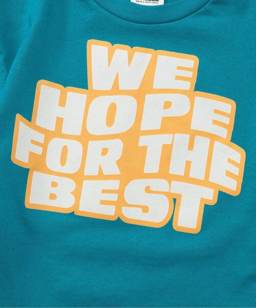 BREEZE（ブリーズ）の「【WEB限定】イロイロロゴTシャツ（Tシャツ/カットソー・キッズ・オフホワイト/ターコイズブルー/ブラック/アイボリー/サックスブルー/ピンク/ライム/ラベンダー/ネイビー/オレンジ/パープル/イエロー・90/100/110/120/130/140/150/160）」の14枚目の写真