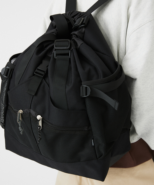 PACKING（パッキング）の「PACKING / パッキング 別注 2WAY トートバッグ（トートバッグ・メンズ・ブラック・FREE）」の4枚目の写真