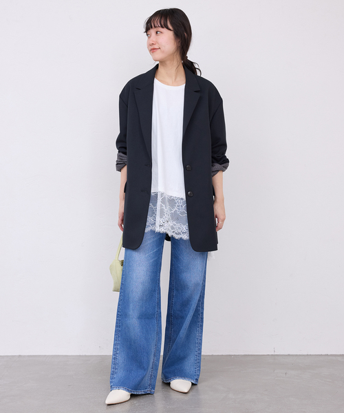 SLOBE IENA(スローブイエナ)の「《追加》SLOBE レザーフラットシューズ(パンプス・レディース・アイボリー・22.5cm/23.5cm/24cm/24.5cm)」の10枚目の写真