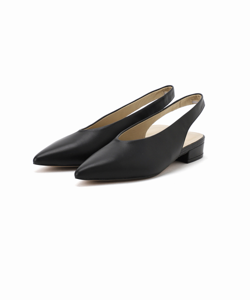 SLOBE IENA(スローブイエナ)の「《追加》SLOBE レザーフラットシューズ(パンプス・レディース・アイボリー・22.5cm/23.5cm/24cm/24.5cm)」の17枚目の写真