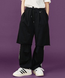 SeeSew（シーソー）の「【UNISEX】LAYERD SWEAT PANTS/レイヤードスウェットパンツ（スウェットパンツ）」