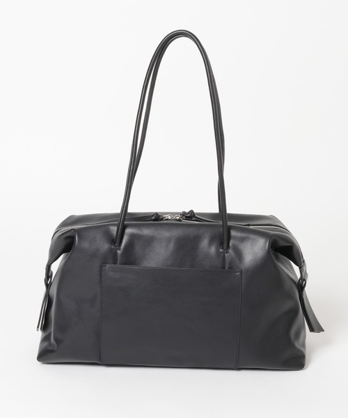 GLOBAL WORK(グローバルワーク)の「スペ軽チャーム付きBIGボストン/646420(ボストンバッグ・レディース・ブラック/ダークブラウン・ONE SIZE)」の7枚目の写真