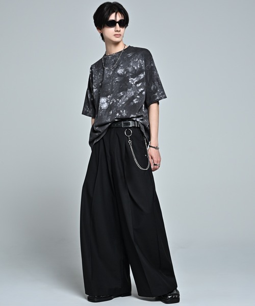 ADRER(アドラー)の「Extra Quality TR wide straight slacks / エクストラクオリティ TR ワイドストレートスラックス(スラックス・メンズ・ブラック/チャコールグレー・XS/S/M/L)」の7枚目の写真